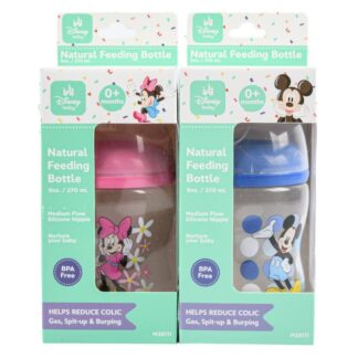 Disney Baby Mickey & Minnie Bottle 9 Oz
