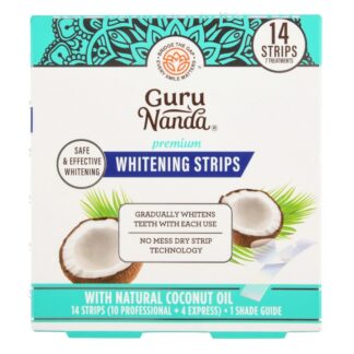 Guru Nanda Whitening Teeth Strips 14 Ct