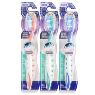 Guru Nanda Brilliant Clean Toothbrush Medium