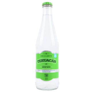 Tehuacan Sparkling Mineral Water Lime 12 Oz