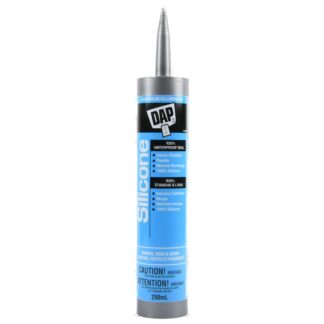 Dap Silicone Caulk Window & Door Aluminum Color 10.1 Oz