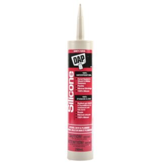 Dap Silicone Caulk Kitchen,Bath & Plumbing Gray 10.1 Oz