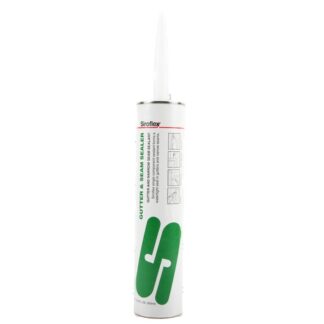 Siroflex Gutter Seam Sealer Caulk White 10 Oz