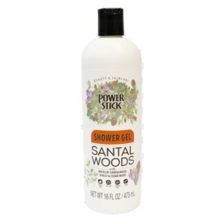 Power Stick Shower Gel Santal Woods 16 Oz