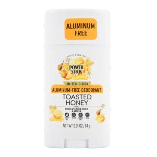 Power Stick Aluminum Fr Deodorant Toasted Honey 2.25 Oz