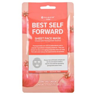 Nu-Pore Face Mask Pomegranate Essence 1 Sheet