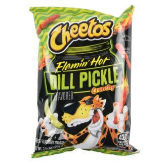 Cheetos Flamin' Hot Snack Dill Pickle 2.75 Oz