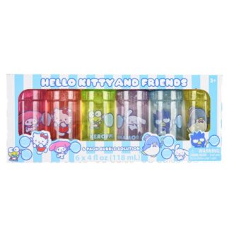 Hello Kitty And Friends Bubble Solution 4 Oz 6 Ct