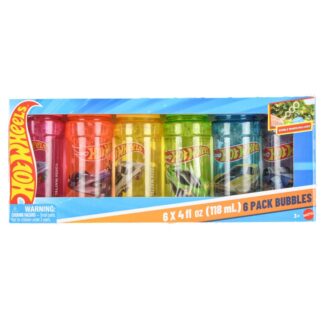 Hot Wheels Bubble Solution 4 Oz 6 Ct