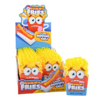 Dip-N-Lik Gummy Fries & Dipping Gel Candy 1.57 Oz