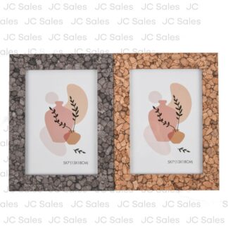 Photo Frame 5 X7 In Faux Rock Finish Asst