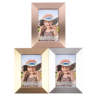 Photo Frame 4 X 6 In Metallic Asst Colors