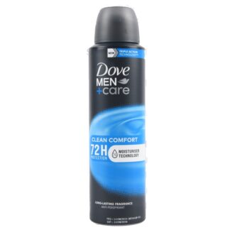 Dove Men Body Spray Clean Comfort 150Ml
