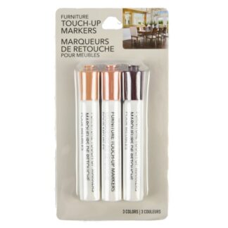 Furniture Touch-Up Markers Asst Colors 3 Ct