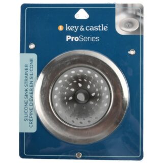 Silicone And Stainless Steel Sink Strainer