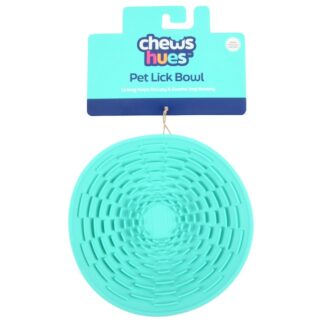 Silicone Pet Lick Bowl Turquoise