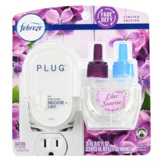 Febreze Plug Starter Kit Lilac Oil Refill