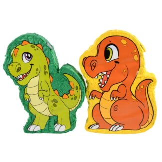 Joyin T-Rex Piñata Asst Colors 16 In