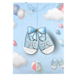 Baby Shower Gift Bag 3D Boy Theme Super Jumbo