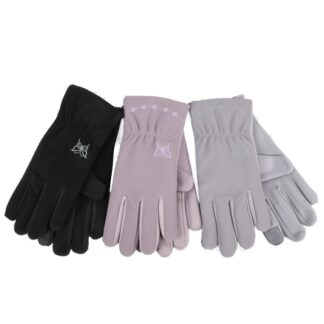 Hw Women'S Gloves W/Butterfly Touch Screen 1 Pr