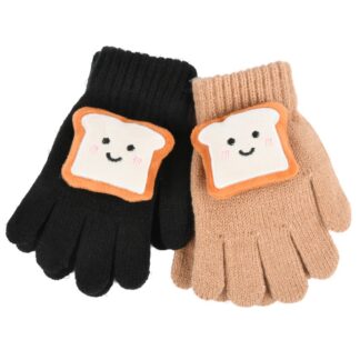 Hw Girls Gloves Pop Out Sandwich Lt Brown 1 Pr