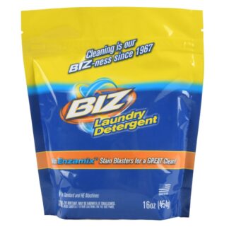 Biz Laundry Powder Detergent W/Enzamix 16 Oz