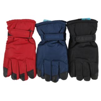 Hw Adult Ski Nylon Gloves Asstcolors 1 Pr