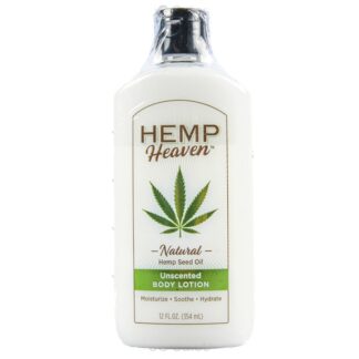 Hemp Heaven Body Lotion Unscented 12 Oz