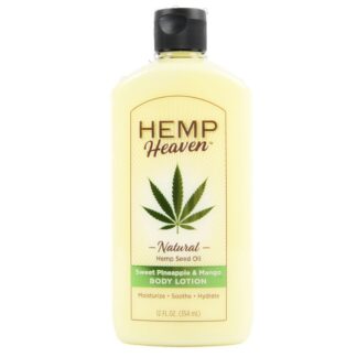 Hemp Heaven Body Lotion Pineapple & Mango 12 Oz