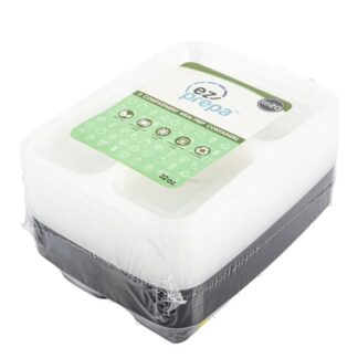 Meal Prep Rec Container 3 Compartment 20 Pk 32 Oz