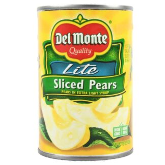 Del Monte Lite Sliced Pears In Extra Syrup 15 Oz