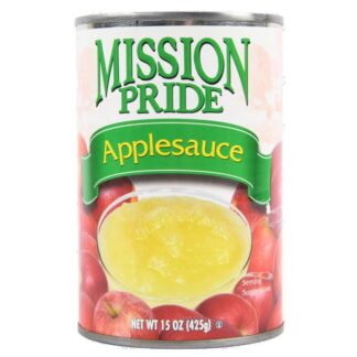 Mission Pride Applesauce 15 Oz Can