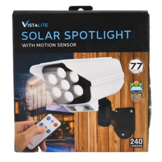 Solar Spotlight With Motion Sensor