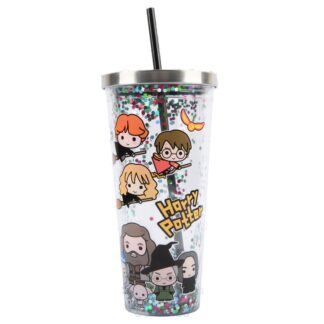 Harry Potter Double Wall Cup W/Straw 20 Oz