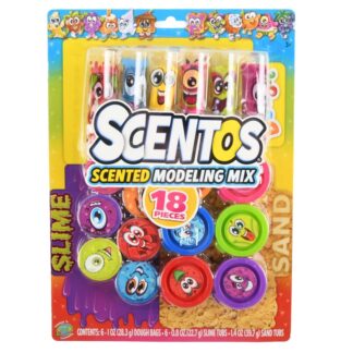 Scented Slime Modeling Mix Asst 18 Pc