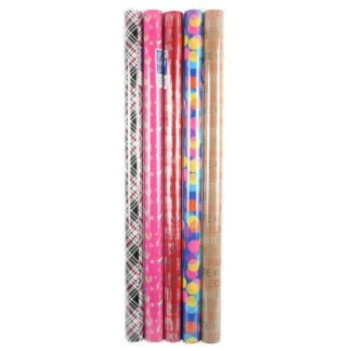 Everyday Gift Wrap Asst 40 Sq Ft