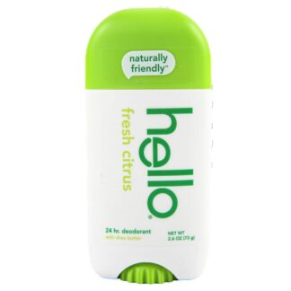 Hello Deodorant 24Hr Fresh Citrus 2.6 Oz