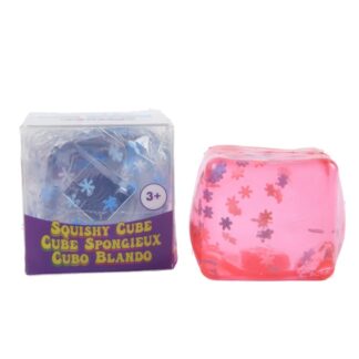Squeeze Ball Snowflake Cube 2 In Display