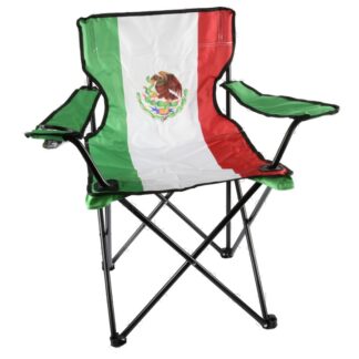 Mexico Folding Camping Chair W/Armrest Large