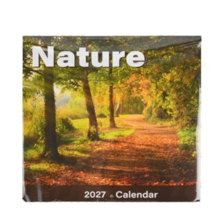 Wall Calendar 2027 16-Months W/ Nature Designs