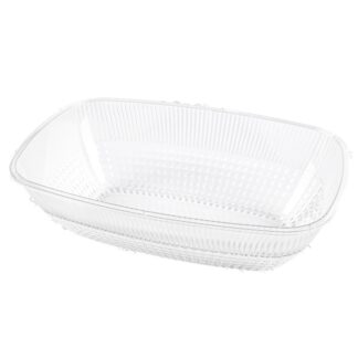 Plastic Rectangular Bowl 38 X 25 Cm