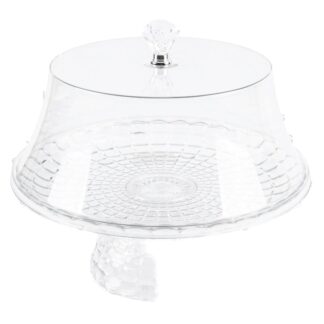 Plastic Cake Stand With Cover