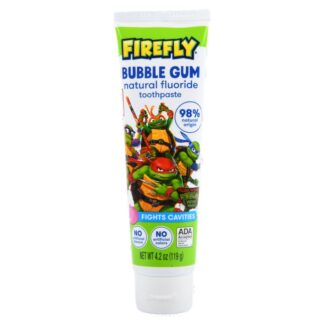Firefly Kids Toothpaste Bubble Gum Flav 4.2 Oz