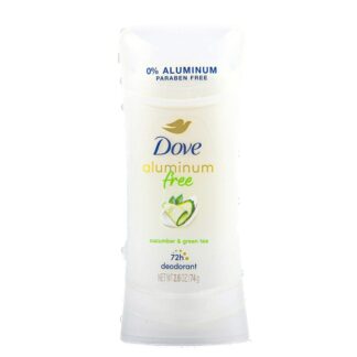 Dove Deodorant Alum Fr Cucumber + Grn Tea 2.6 Oz