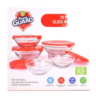 Fresh Guard Glass Container 10 Piece Set #33115