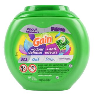 Gain Pacs Oxi + Febreze Fresh Blast 42 Ct