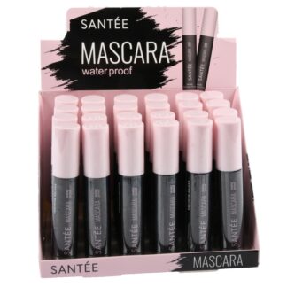 Santee Waterproof Mascara Black 0.4 Oz