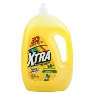 Xtra Dish Liquid Fresh Lemon Scent 60 Oz