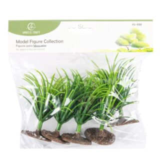 Model Figure Mini Grass Bunches 7 X 7 Cm 5 Ct