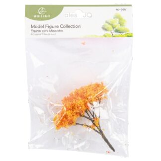 Model Figure Golden Blossom Tree 6.5 Cm